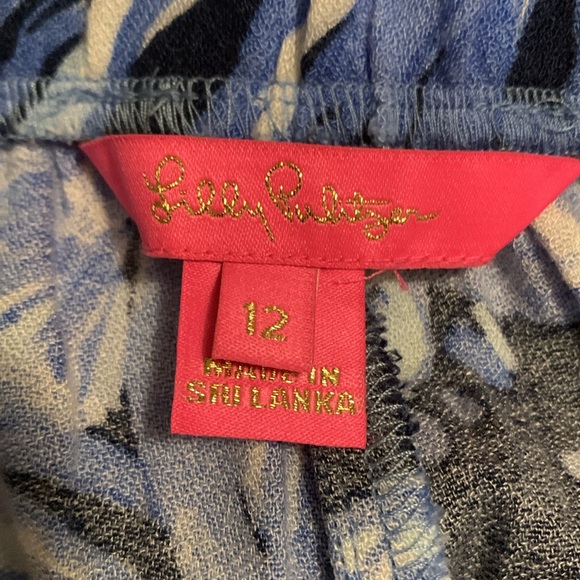 Lilly Pulitzer Women Avery Crop Pants You’re The Zest Large - Picture 11 of 13